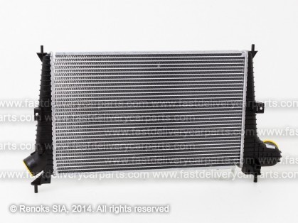 SAAB 95 97->05 radiators interkūlera 2.0T/2.3T/3.0-V6 MAN/AUT +/-KOND 580XX376X25 RA96891