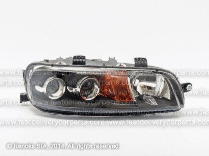 FT Punto 99->03 head lamp R H3/H7/H7 grey electrical DEPO