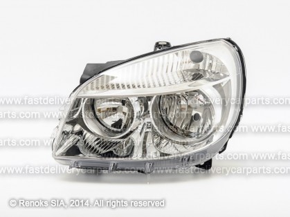 FT Doblo 06->10 head lamp L H1/H7 electrical TYC