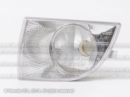 SK Fabia 07->10 fog lamp L H8 with bend lighting DEPO