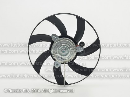 VW Polo Classic 97-> cooling fan 300mm 250W 2pin VALEO type right side