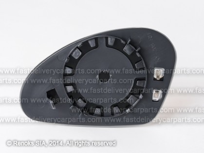 SE Ibiza 02->06 mirror glass with holder R heated convex VIEW MAX