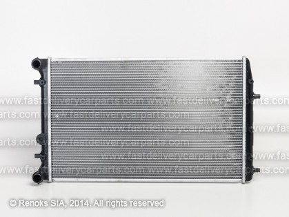 VW Polo 01->05 radiators 1.2/1.4/1.9SDi MAN +/-KOND 633X405X25 RA65271A BEHR