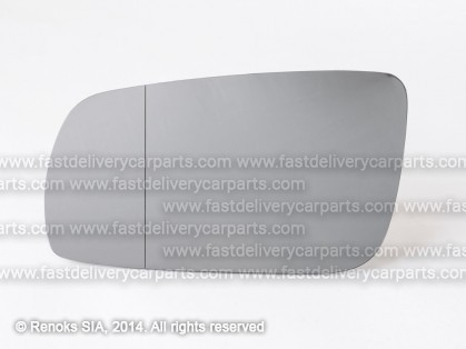 SK Fabia 00->07 mirror glass with holder L heated aspherical large TW