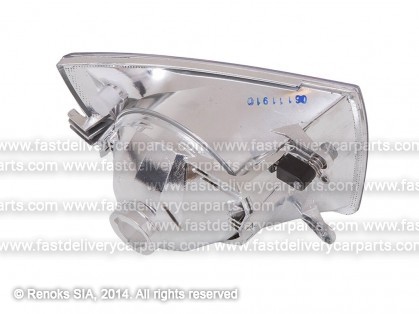 SK Fabia 07->10 fog lamp L H8 with bend lighting TYC