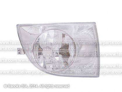 SK Fabia 07->10 fog lamp R H8 with bend lighting TYC