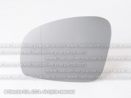 SK Fabia 07->10 mirror glass with holder L heated aspherical VIEW MAX