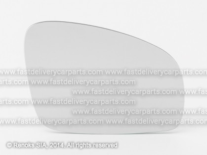 SK Fabia 07->10 mirror glass with holder R convex VIEW MAX