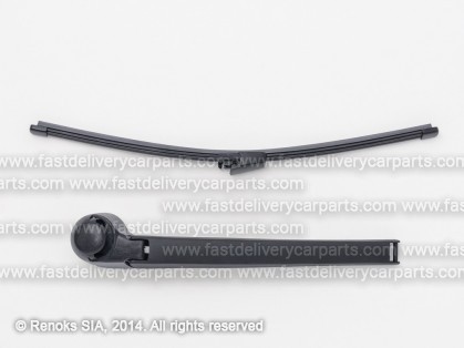 SK Roomster 06->10 wiper arm rear with wiper blade 410MM