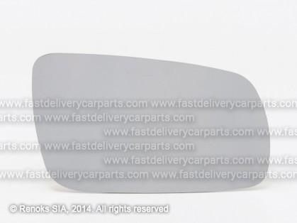 SE Cordoba 99->02 mirror glass with holder R heated convex large same VW Golf 98->03