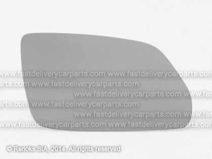 VW Polo 05->09 mirror glass R convex with adhesive tape TW