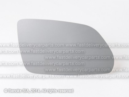 VW Polo 05->09 mirror glass with holder R heated convex TW