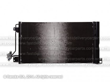 VW Transporter 03->09 condenser 719X392X16 with integrated receiver dryer 2.0/3.2/1.9D/2.0D/2.5D MAHLE