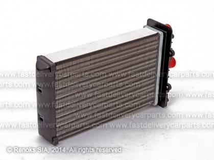 VW Transporter 90->03 heater core 235X157X40 ALU/PLAST mechanical assembly aditional heater type BEHR BEHR