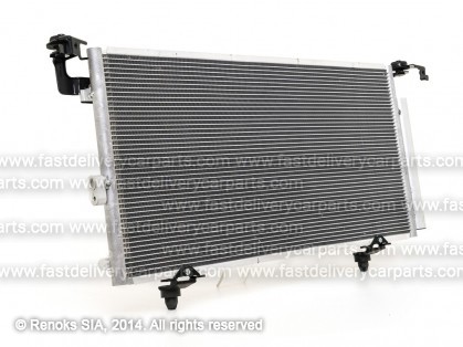 SB Legacy 09->14 condenser 650X315X16 with integrated receiver dryer 20./2.5/3.6/2.0D SRLine