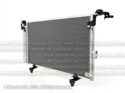 SB Legacy 09->14 condenser 650X315X16 with integrated receiver dryer 20./2.5/3.6/2.0D SRLine