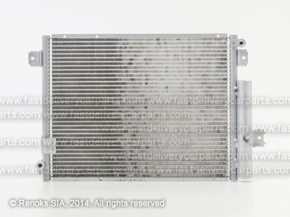 SZ Grand Vitara 97->05 condenser 490X370X16 type Denso 1.6