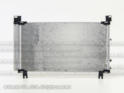 LX IS 13->20 condenser 680X375X16 with integrated receiver dryer 2.5/3.5 KOYO