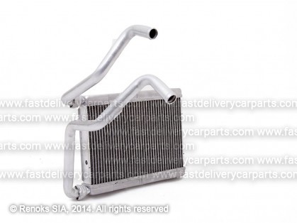 TT Yaris 99->02 heater core 134X207X26 ALU/ALU brazed with pipes SRLine