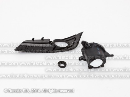 TT Corolla 04->06 fog lamp 3D/5D R H11 with grille DEPO