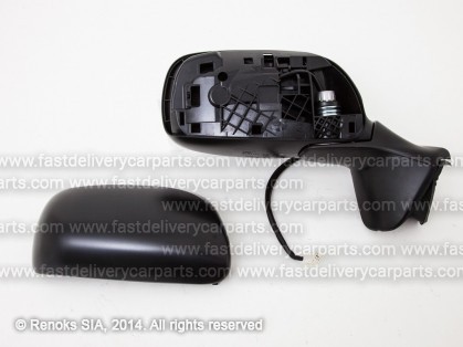 TT Corolla Verso 04->09 mirror R electrical heated black convex