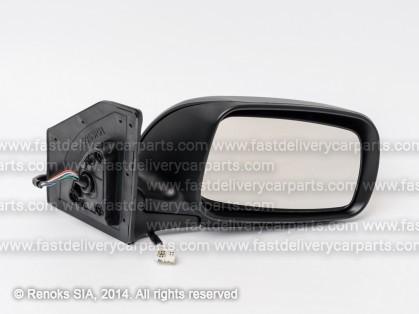 TT Avensis 03->06 mirror R electrical heated primed convex foldable 7pins