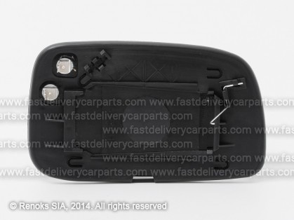 TT Avensis 03->06 mirror glass with holder L heated aspherical