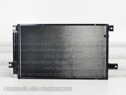 TT Avensis 03->06 condenser 645X390X16 with integrated receiver dryer 2.0D-4D/2.2D-4D