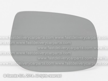 TT Avensis 06->08 mirror glass R convex push-in