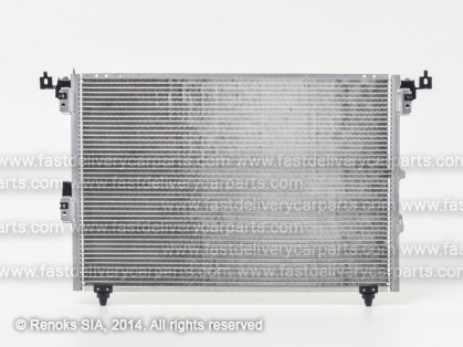 TT Hiace 95->05 condenser 690X475X16 without dryer 2.4/2.7/2.4D/2.5D-4D