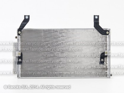 TT Land Cruiser FJ100 98->07 condenser 715X380X16 with integrated receiver dryer 4.7/4.2D KOYO