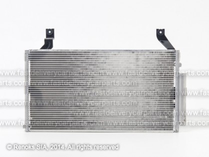 TT Land Cruiser FJ100 98->07 condenser 715X380X16 with integrated receiver dryer 4.7/4.2D KOYO