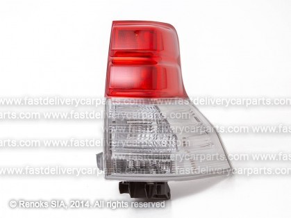 TT Land Cruiser FJ150 09->13 aizmugures lukturis R bez patronām LED TYC