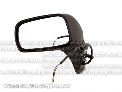 TT Corolla Verso 04->09 mirror L electrical heated black convex