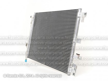 VV XC90 02->15 condenser 635X440X16 with receiver dryer 2.5/3.0/3.2/4.4/2.4D 06-> HELLA