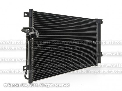 VW Touareg 02->06 condenser 2.5TD/3.2/4.2/6.0 MAN/AUT 735X385X16 RA94467 BEHR