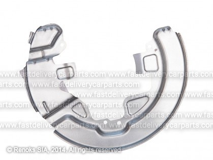 FD Mondeo 10->15 bremžu aizsegs priekšas L 330MM galvanizēts skat FD Mondeo 07->10