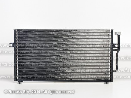 VV S40 96->00 condenser 660X350X16 without dryer 1.6/1.8/1.9/2.0