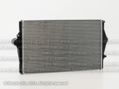 VV S80 98->06 radiators interkūlera 2.0T/2.4T/2.8T/2.9T/2.4D5/2.5TDi 688X421X30 bez devēja VALEO