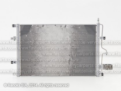 VV S80 98->06 condenser 685X435X22 without dryer 2.0/2.4/2.5/2.8/2.9/2.4D/2.5D SRLine