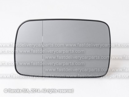 VW Polo 94->99 mirror glass with holder L aspherical VIEW MAX