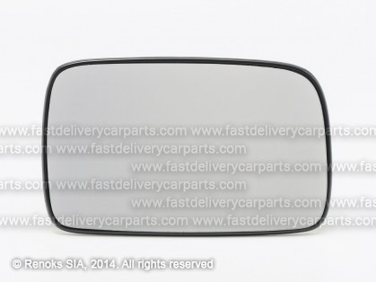 SK Felicia 94->01 mirror glass with holder R convex same VW Polo 94->99