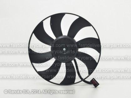 SK Fabia 00->07 cooling fan 390mm 3pin TEMIC type