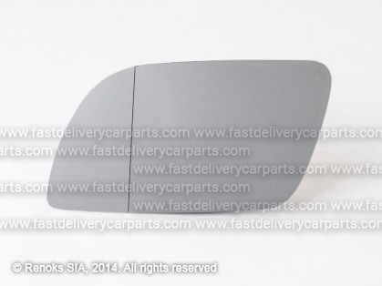 VW Polo 01->05 mirror glass with holder L heated aspherical TW