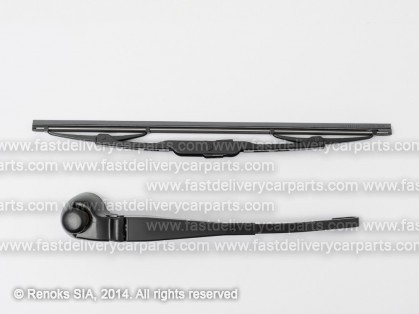 VW Polo 01->05 wiper arm rear with wiper blade 330MM