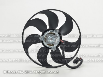 VW Golf 98->03 cooling fan 345mm 300/60W 3pin TEMIC type