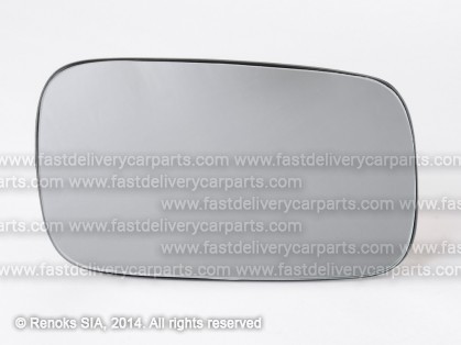 VW Passat 93->96 mirror glass with holder R heated convex TW