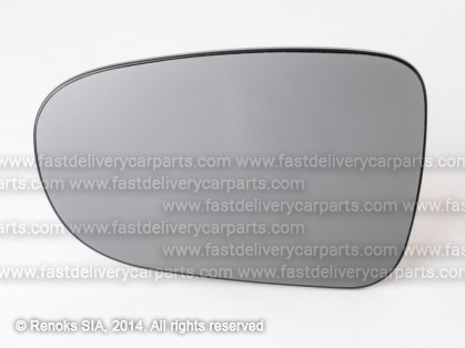 VW Sharan 00->10 mirror glass with holder L heated convex same VW Sharan 95->00