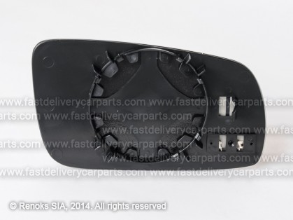 VW Sharan 95->00 mirror glass with holder L heated aspherical 98->00 VIEW MAX