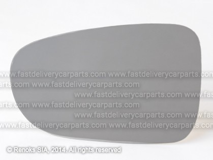 VW Galaxy 95->00 mirror glass L convex with adhesive tape same VW Sharan 95->00